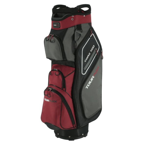 tourmax t700 delux bag red black