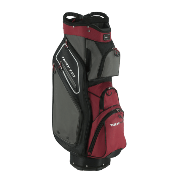 tourmax t700 delux bag red black