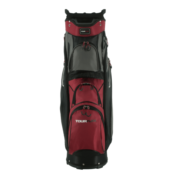 tourmax t700 delux bag red black