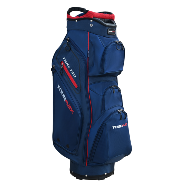 tourmax t700 deluxe bag navy red