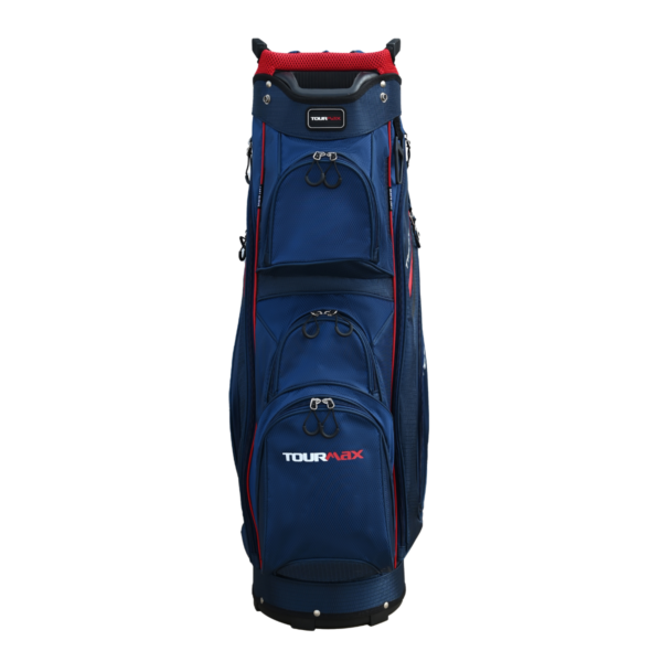 tourmax t700 deluxe bag navy red